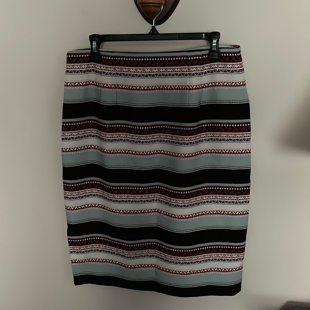 Ann Taylor Factory Aztec skirt